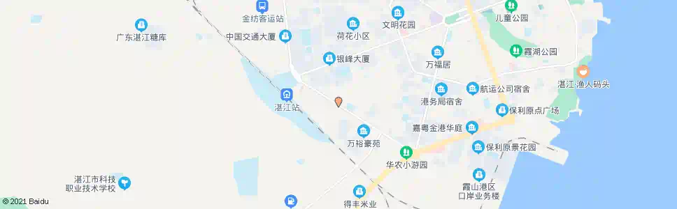 湛江南柳村路口_公交站地图_湛江公交_妙搜公交查询2025