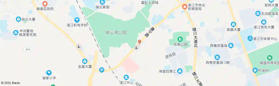 湛江桂兴油脂_公交站地图_湛江公交_妙搜公交查询2025