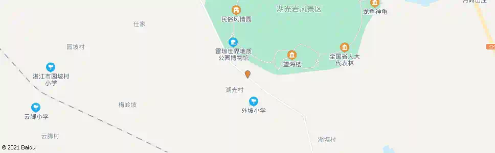 湛江外坡村_公交站地图_湛江公交_妙搜公交查询2025