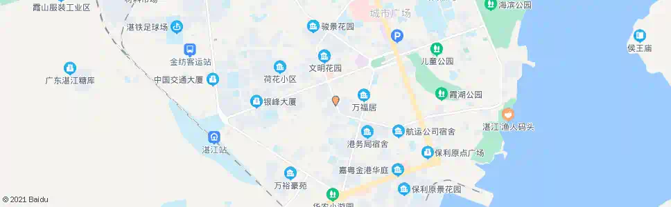湛江建新西路_公交站地图_湛江公交_妙搜公交查询2025