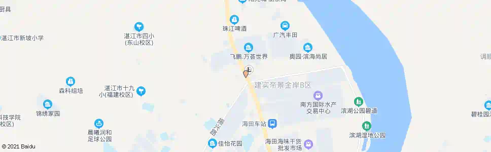 湛江振兴路口_公交站地图_湛江公交_妙搜公交查询2025