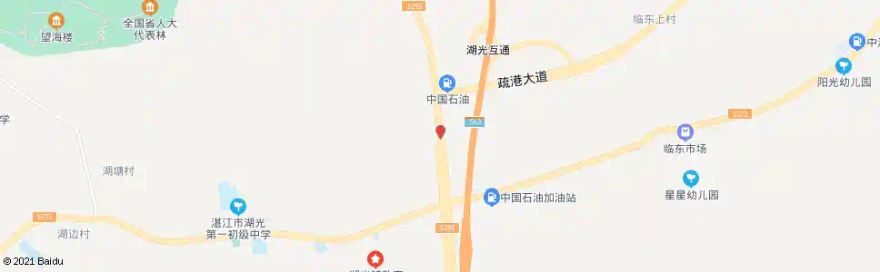 湛江东田村_公交站地图_湛江公交_妙搜公交查询2025