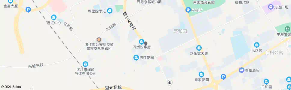 湛江文保市场_公交站地图_湛江公交_妙搜公交查询2025