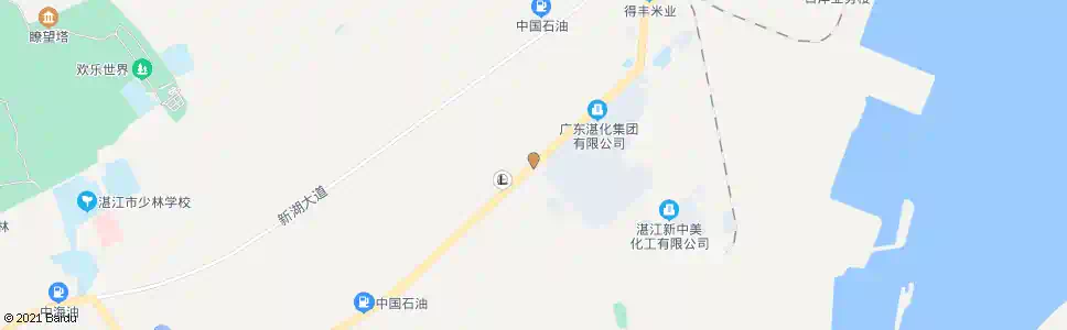 湛江石头村_公交站地图_湛江公交_妙搜公交查询2025