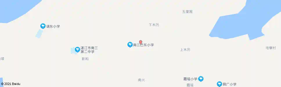 湛江巴东圩_公交站地图_湛江公交_妙搜公交查询2025