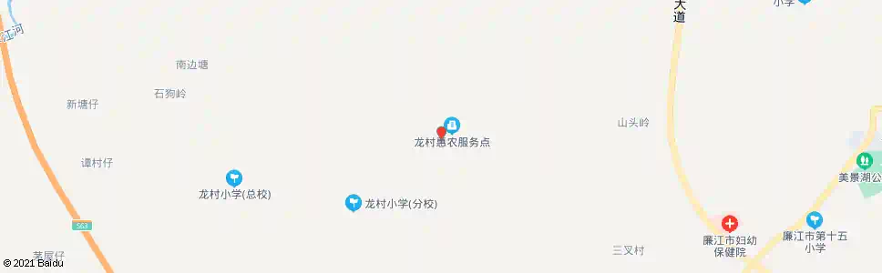 湛江迥龙村路口_公交站地图_湛江公交_妙搜公交查询2025