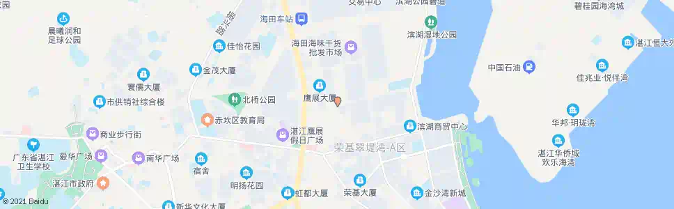 湛江海田东二路_公交站地图_湛江公交_妙搜公交查询2025