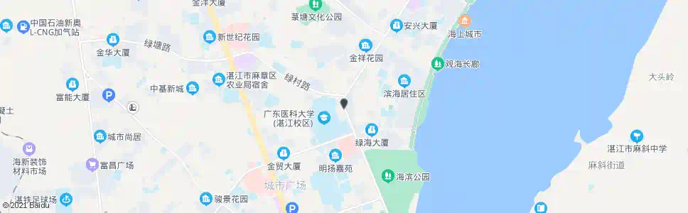 湛江昌大昌_公交站地图_湛江公交_妙搜公交查询2025