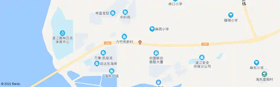 湛江林屋村_公交站地图_湛江公交_妙搜公交查询2025