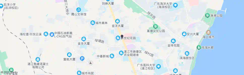 湛江农垦医院_公交站地图_湛江公交_妙搜公交查询2025