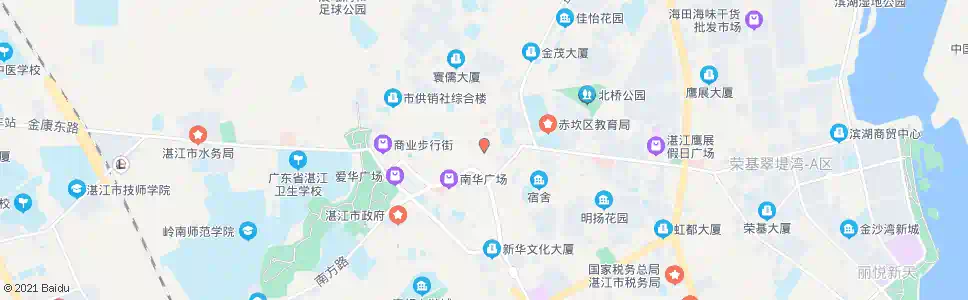湛江胜利路_公交站地图_湛江公交_妙搜公交查询2025