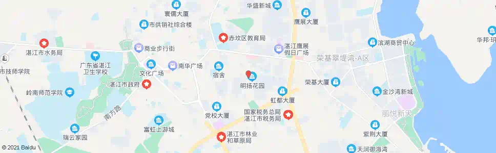 湛江市二十九小_公交站地图_湛江公交_妙搜公交查询2025