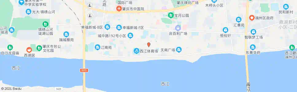 肇庆人民南路_公交站地图_肇庆公交_妙搜公交查询2025