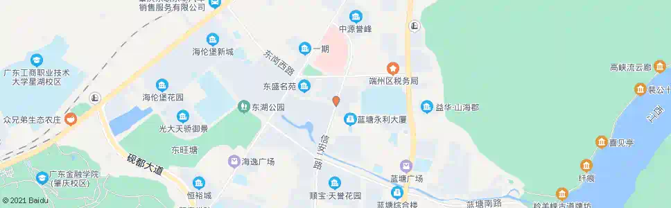 肇庆黄岗一路中_公交站地图_肇庆公交_妙搜公交查询2025