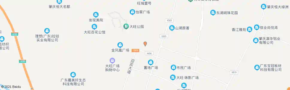 肇庆高新区区府_公交站地图_肇庆公交_妙搜公交查询2025