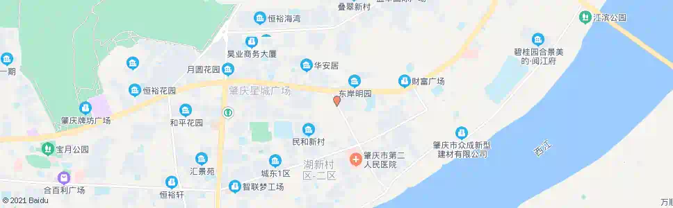 肇庆二塔_公交站地图_肇庆公交_妙搜公交查询2025