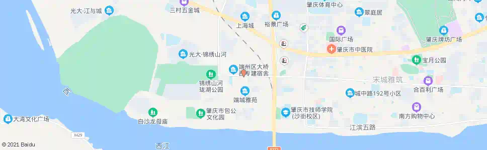 肇庆宋城三路西_公交站地图_肇庆公交_妙搜公交查询2025