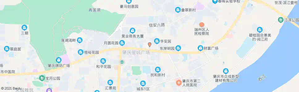 肇庆城东一区_公交站地图_肇庆公交_妙搜公交查询2025