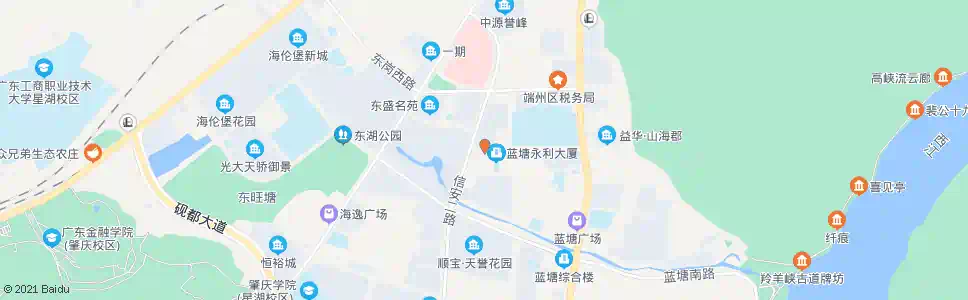 肇庆蓝田路_公交站地图_肇庆公交_妙搜公交查询2025