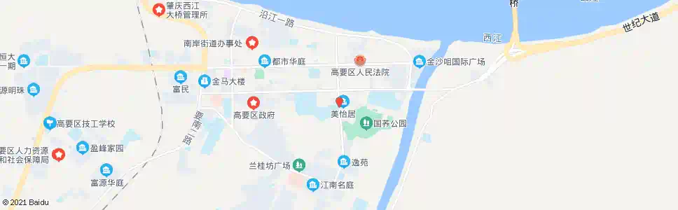 肇庆文锋东路_公交站地图_肇庆公交_妙搜公交查询2025