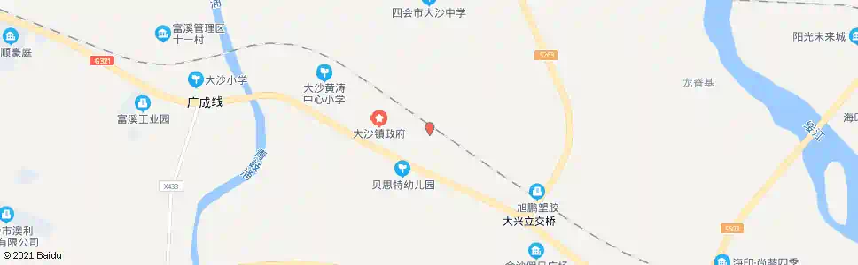 肇庆大沙入口_公交站地图_肇庆公交_妙搜公交查询2025