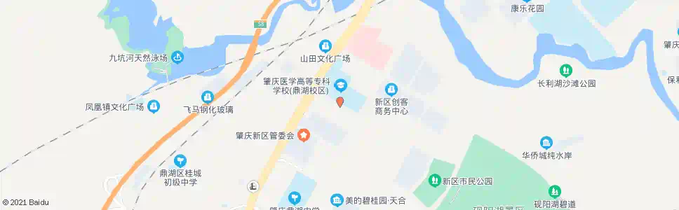 肇庆肇庆医专鼎湖校区_公交站地图_肇庆公交_妙搜公交查询2025