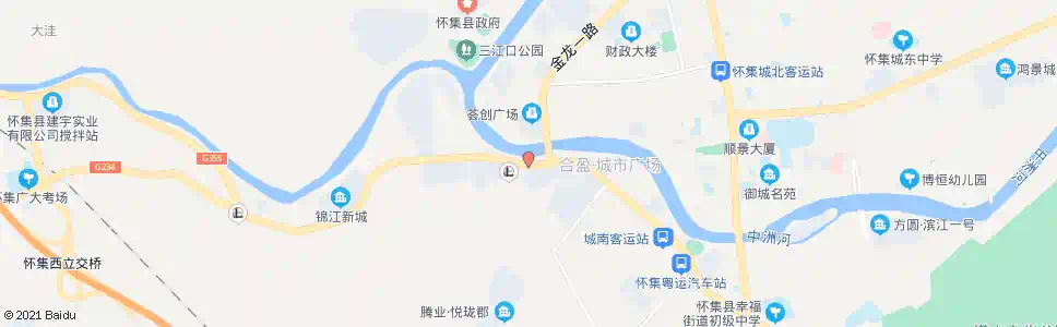 肇庆金鸡桥_公交站地图_肇庆公交_妙搜公交查询2025