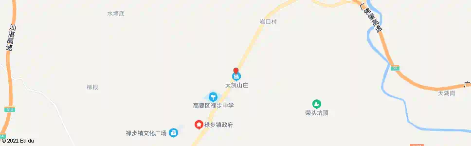 肇庆金鼎山庄_公交站地图_肇庆公交_妙搜公交查询2025