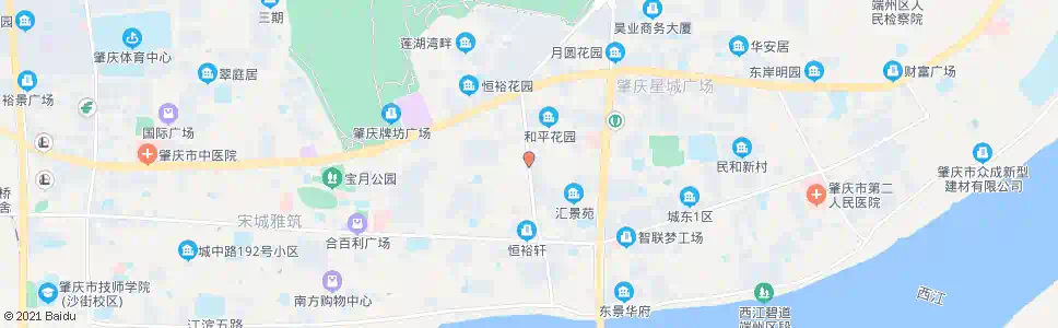 肇庆友谊路口_公交站地图_肇庆公交_妙搜公交查询2025