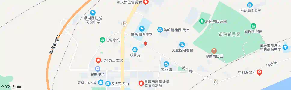肇庆鼎湖艺校_公交站地图_肇庆公交_妙搜公交查询2025
