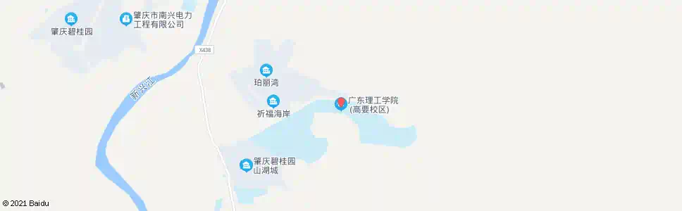 肇庆理工学院高要校区_公交站地图_肇庆公交_妙搜公交查询2025