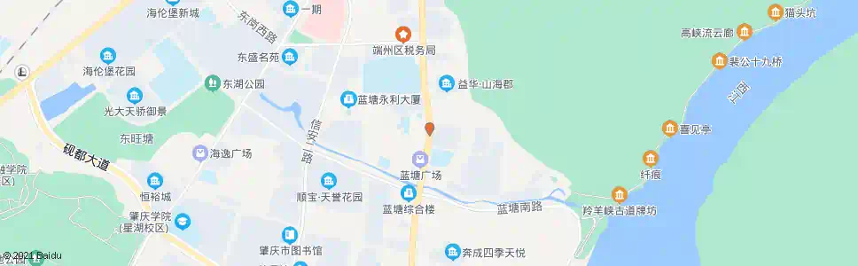 肇庆蓝塘_公交站地图_肇庆公交_妙搜公交查询2025