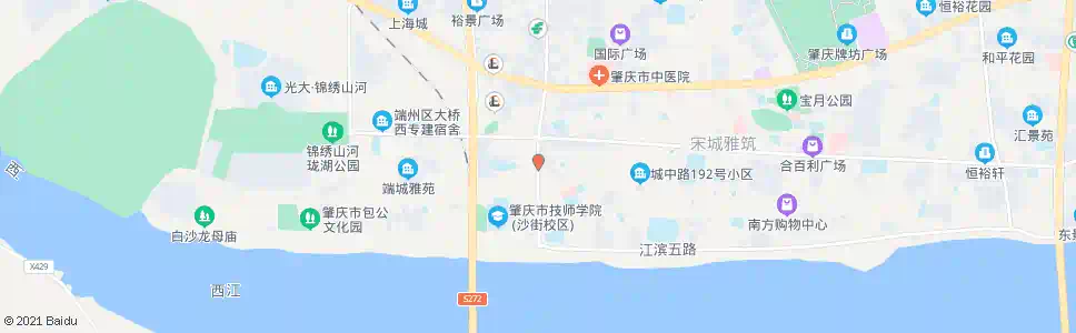 肇庆沙街市场_公交站地图_肇庆公交_妙搜公交查询2025