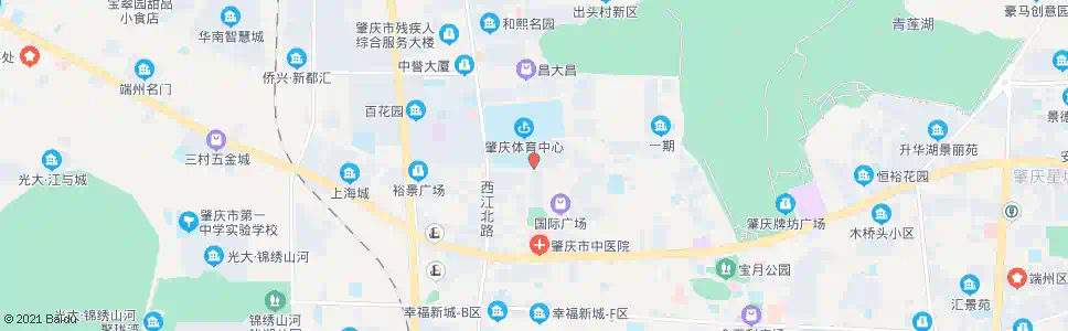 肇庆体育中心南门_公交站地图_肇庆公交_妙搜公交查询2025