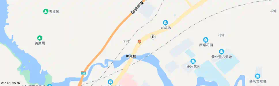 肇庆枫湾桥_公交站地图_肇庆公交_妙搜公交查询2025