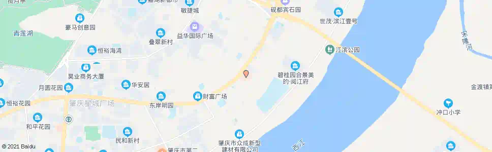 肇庆市三医院_公交站地图_肇庆公交_妙搜公交查询2025