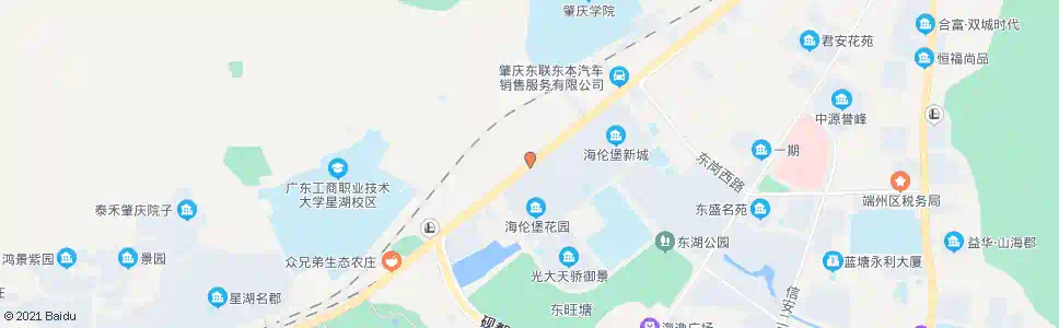 肇庆向阳村_公交站地图_肇庆公交_妙搜公交查询2025
