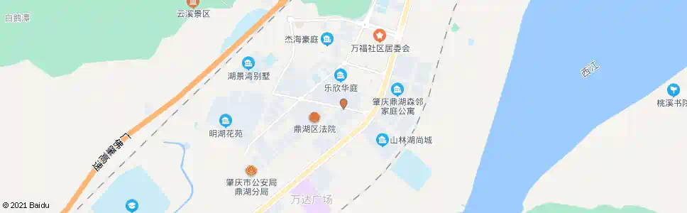 肇庆港口路中_公交站地图_肇庆公交_妙搜公交查询2025