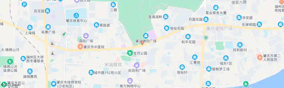 肇庆牌坊西_公交站地图_肇庆公交_妙搜公交查询2025