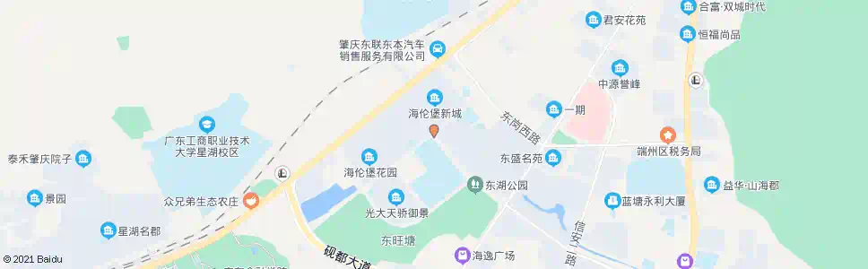 肇庆蓝塘北路口_公交站地图_肇庆公交_妙搜公交查询2025