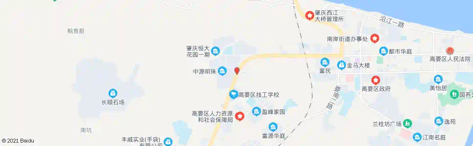 肇庆交警大队_公交站地图_肇庆公交_妙搜公交查询2025