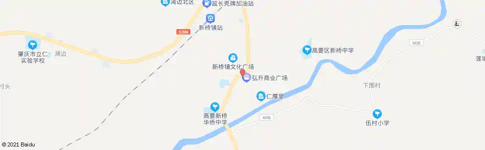 肇庆新桥_公交站地图_肇庆公交_妙搜公交查询2025