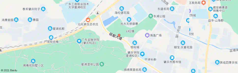 肇庆西南公园_公交站地图_肇庆公交_妙搜公交查询2025