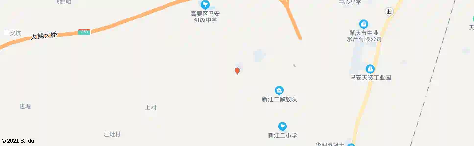 肇庆马安大道(旧圩)_公交站地图_肇庆公交_妙搜公交查询2025