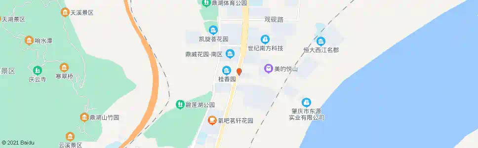 肇庆星湖科技_公交站地图_肇庆公交_妙搜公交查询2025