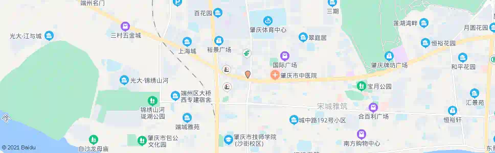 肇庆肇庆女子医院(军分区)_公交站地图_肇庆公交_妙搜公交查询2025