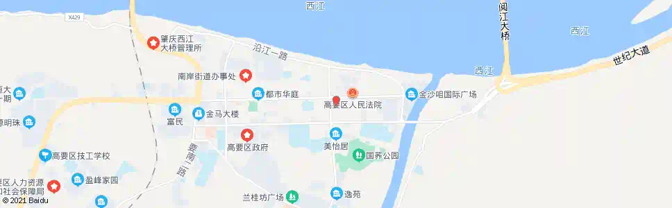 肇庆文峰市场_公交站地图_肇庆公交_妙搜公交查询2025