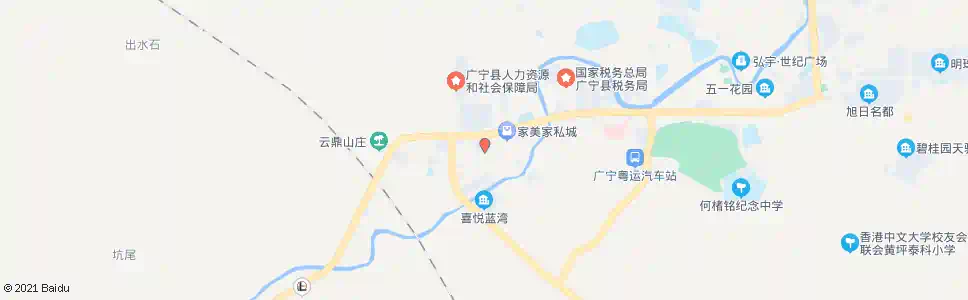 肇庆广宁县公安局_公交站地图_肇庆公交_妙搜公交查询2025