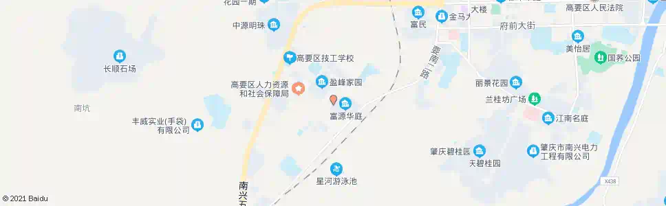 肇庆富源华庭_公交站地图_肇庆公交_妙搜公交查询2025