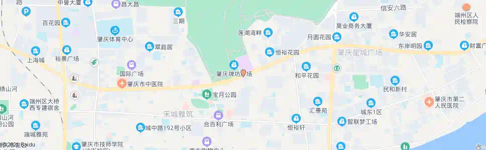 肇庆牌坊东_公交站地图_肇庆公交_妙搜公交查询2025